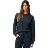 TravisMathew - Cloud Terry Crew Pullover - Women's - Navy Blazer