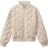 TravisMathew - Lights At Night Quilted Jacket - Women's - Pumice Stone