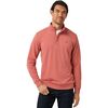 TravisMathew - Cloud Quarter Zip 2.0 - Men's - Brick Dust