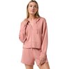 TravisMathew - Skyloft Soft Zip Hoodie - Women's - Mesa