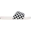 (Checkerboard) Black/Marshmallow
