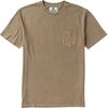 Vissla - Solid Sets Cosmic Wash PKT T-Shirt - Men's - Chocolate