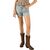 Junia Low Waist Denim Short - Women's image