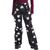 TNF Black Winter Flowers Print