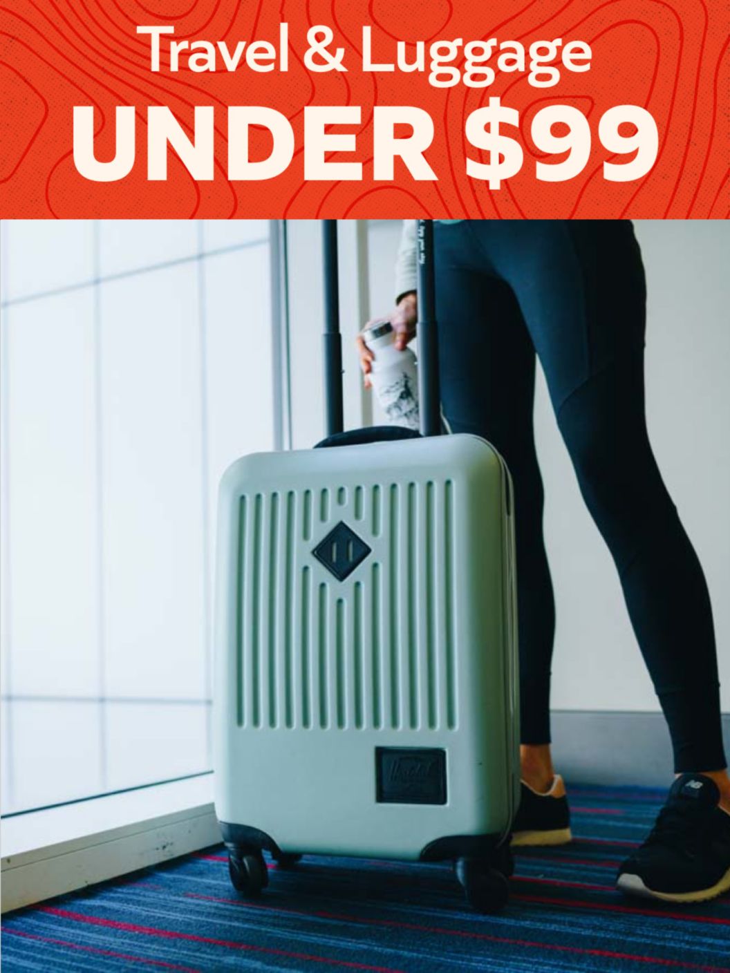 Travel luggage under $99. 