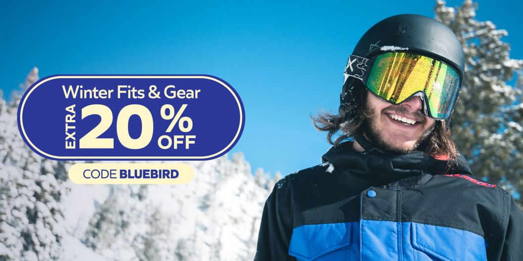 Extra 20% Off Winter Fits & Gear