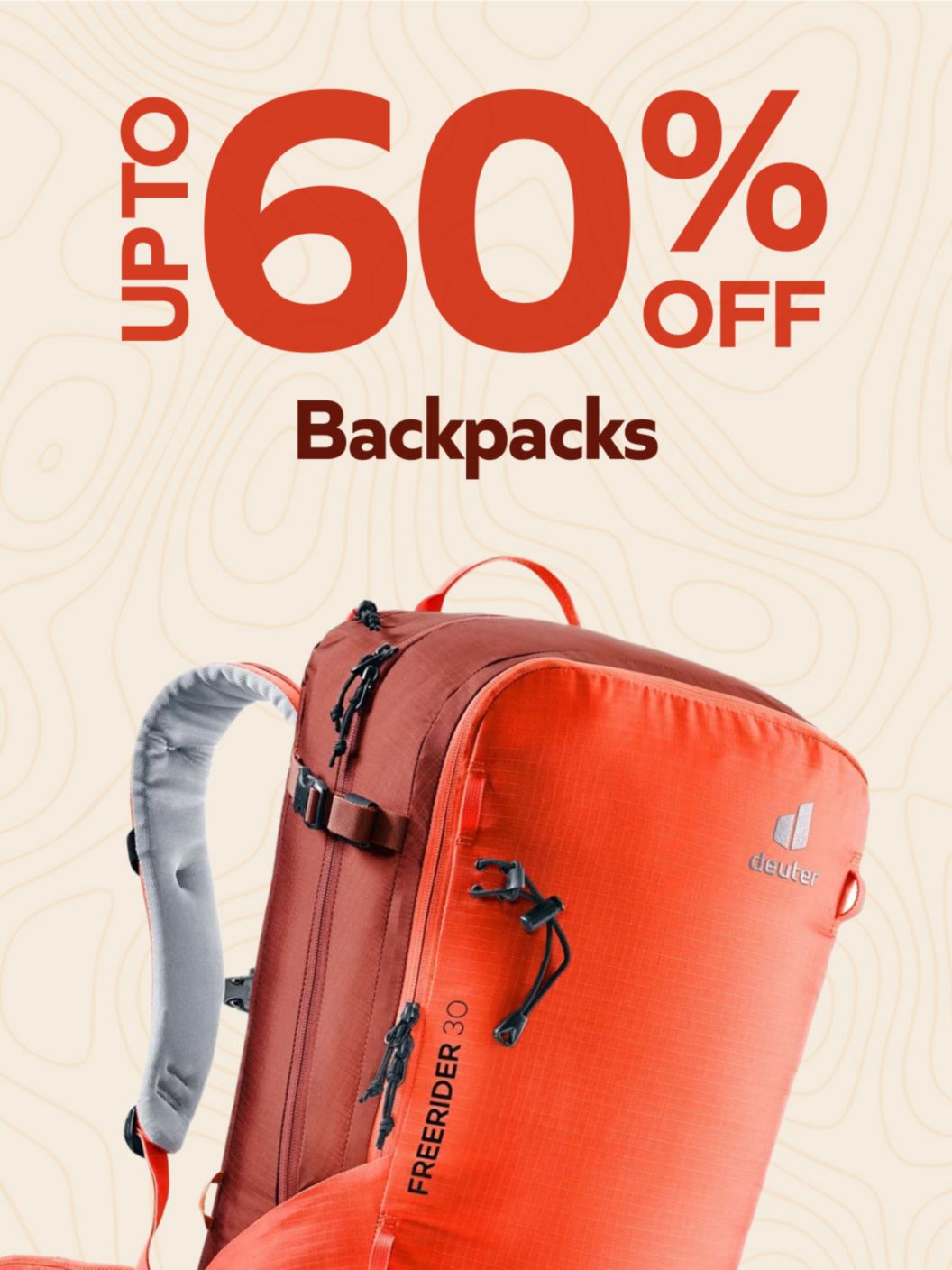 Up To 60% Off   Backpacks 