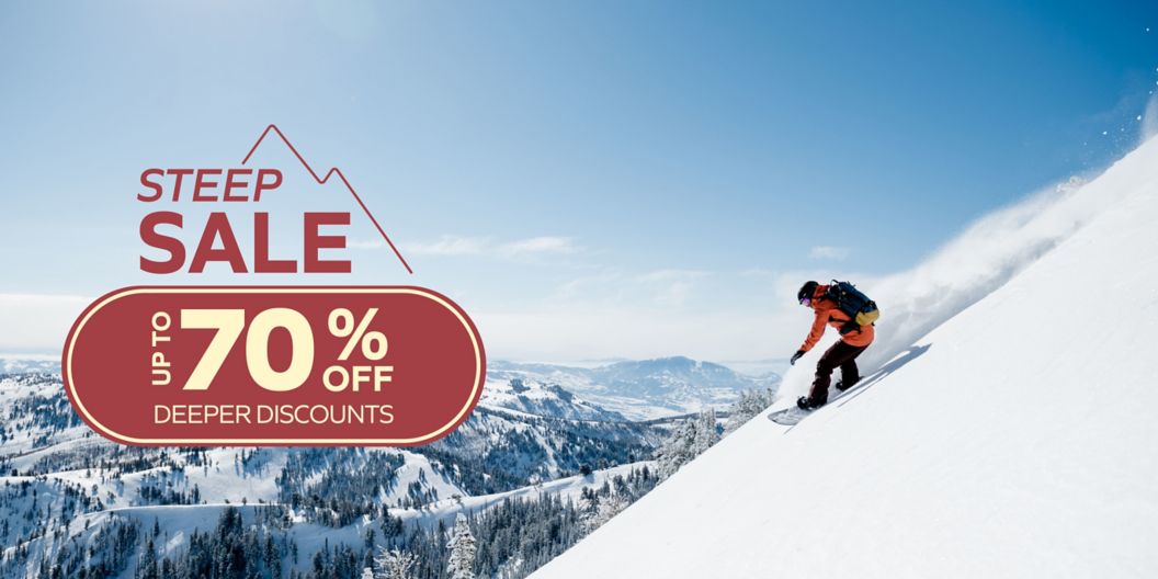    More items up to 70% off STEEP Sale. 