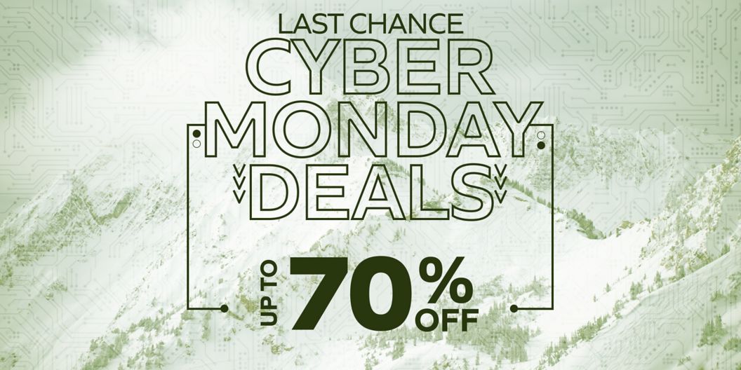 Last Chance. Cyber Monday Deals. Up To 70% Off 
