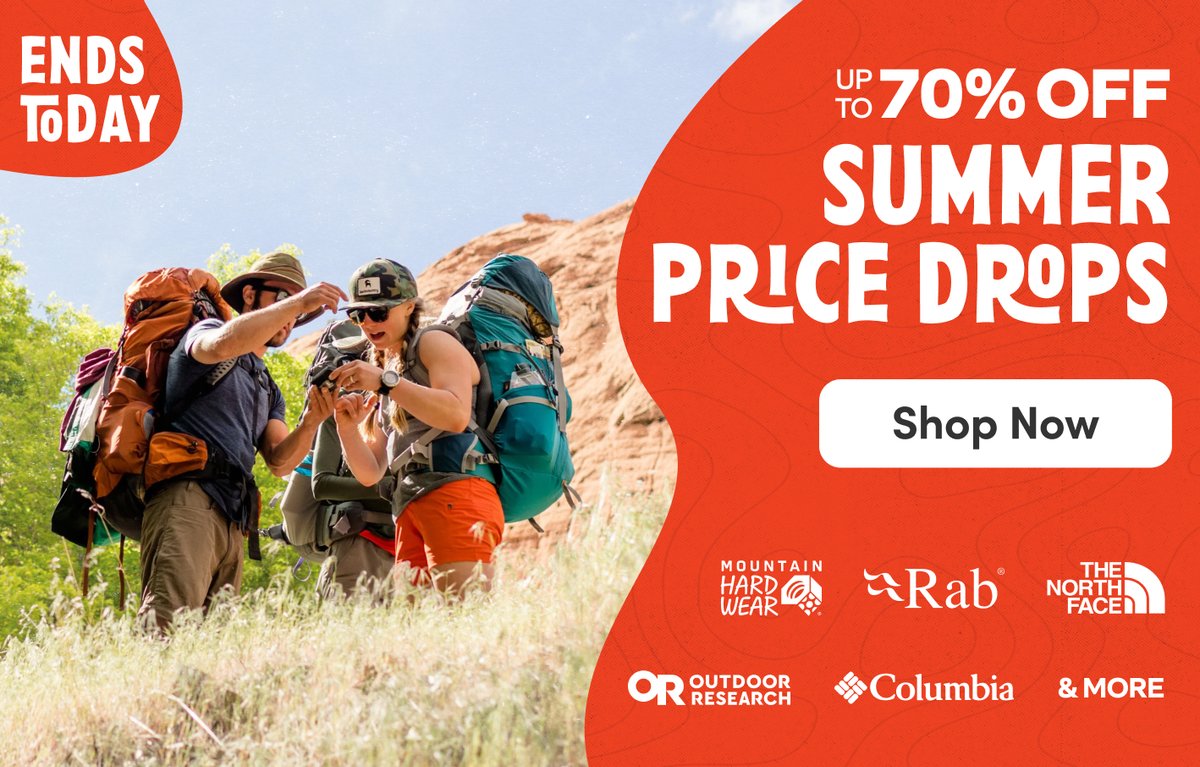 Up to 70% off summer price drops on Mountain Hardwear, Rab, The North Face, Outdoor Research, Patagonia & more. New styles added. Hiker in tree hollow. Shop Now.
