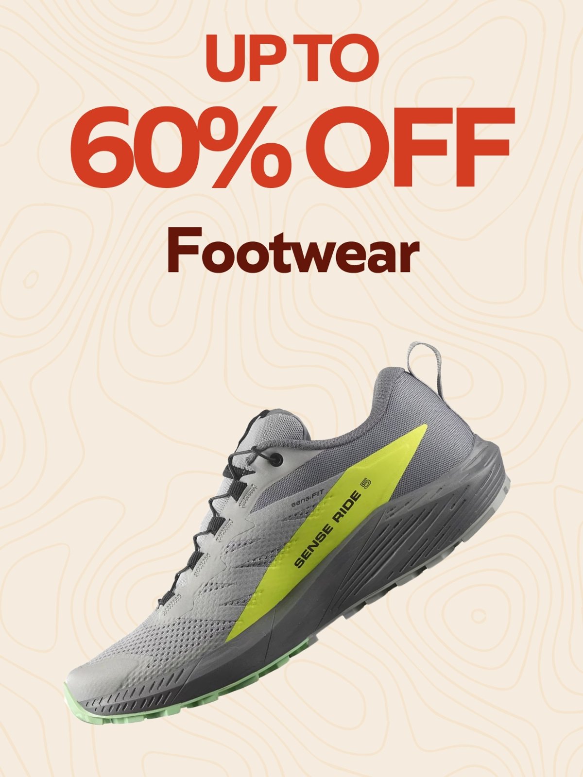 Shop footwear gear up to 60% off.