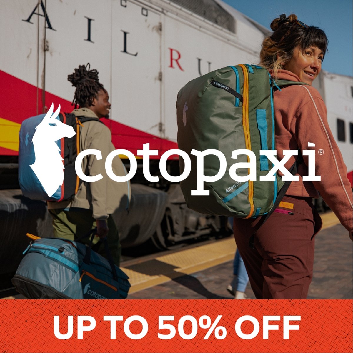 Up to 50% off cotopaxi