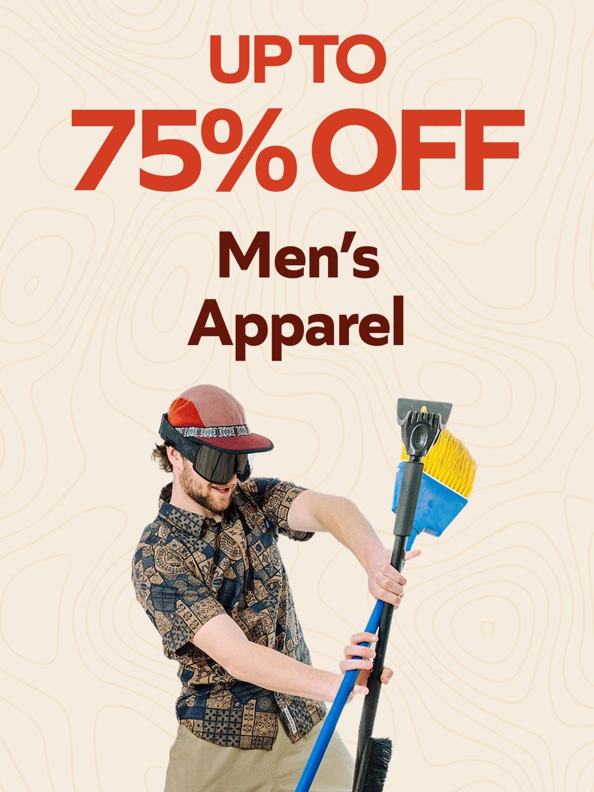 Up To 75% Off Men's Apparel
