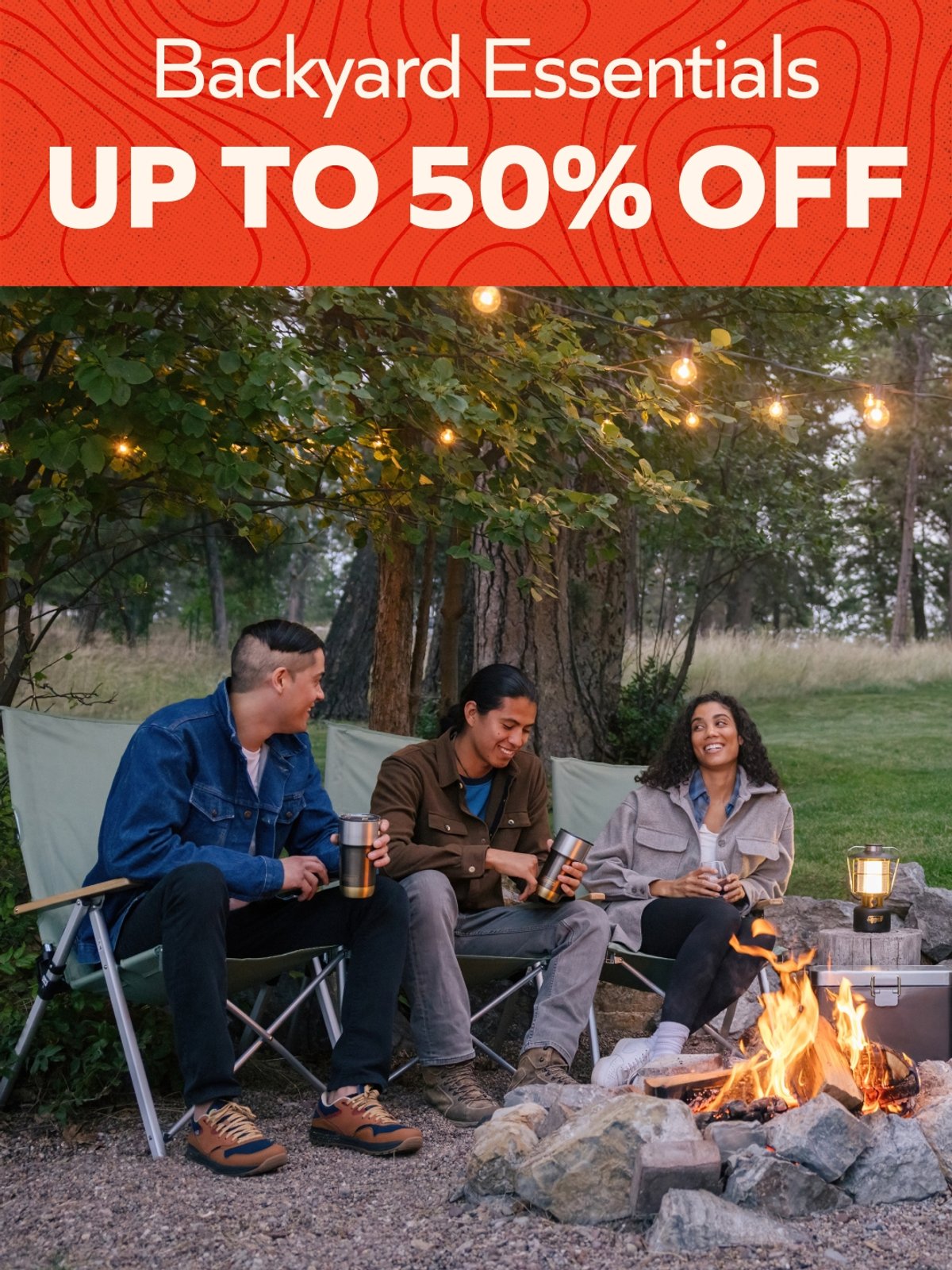 Up to 50% off backyard essentials