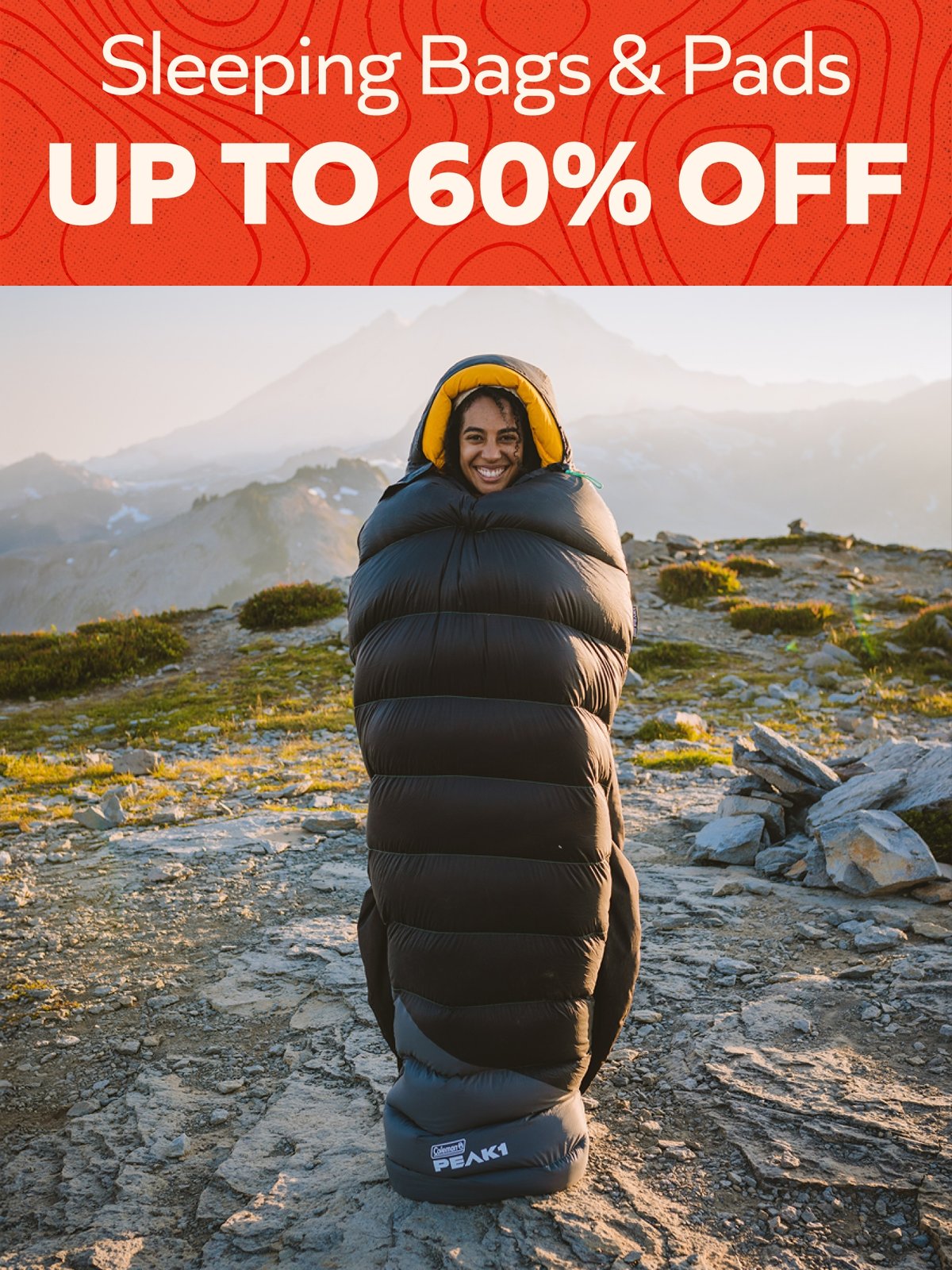 Sleeping Bags & Pads Up To 60% Off