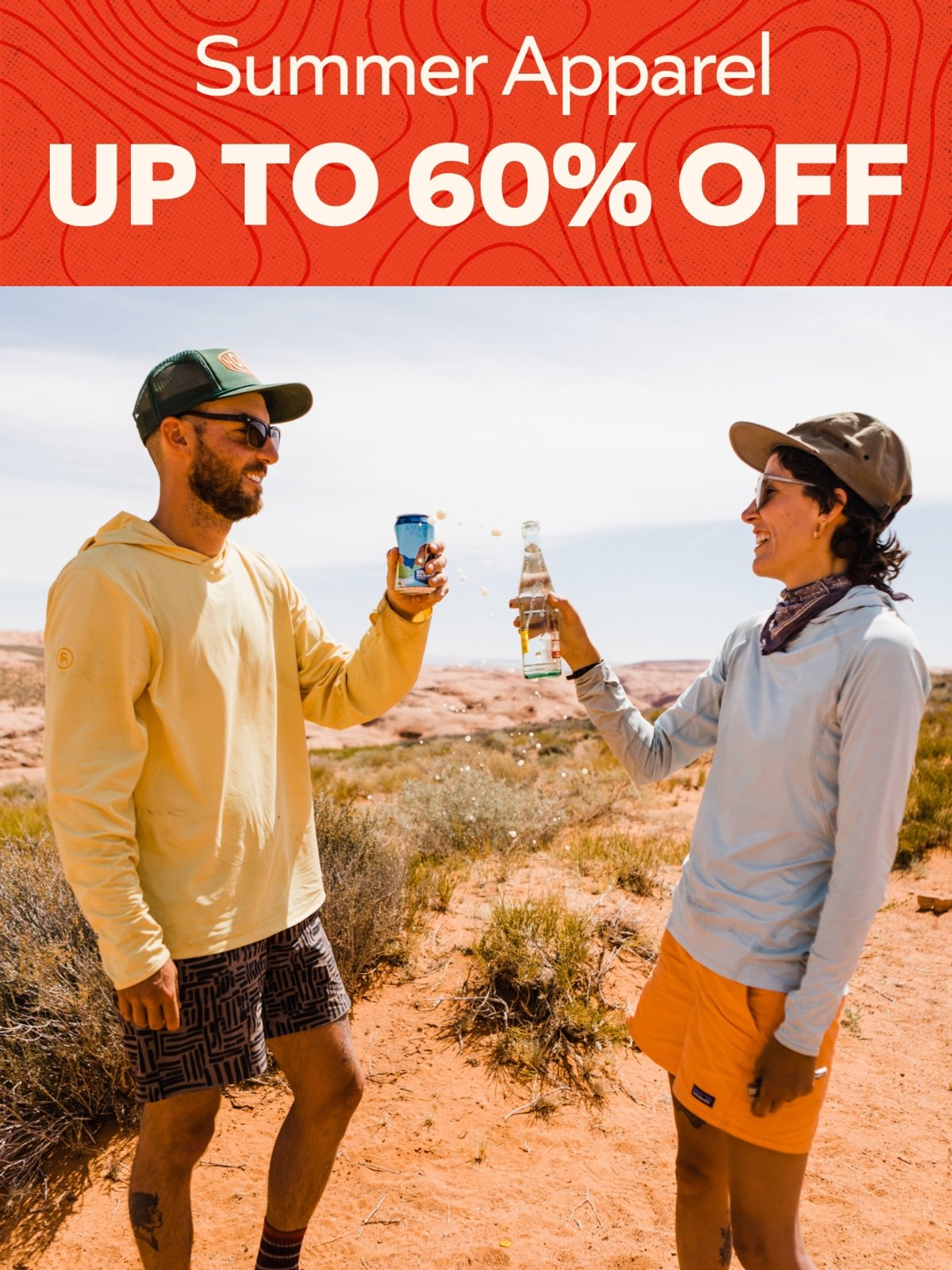 Shop summer apparel up to 60% off.