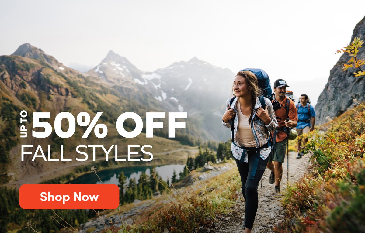 Up to 50% off fall styles. Shop Now.