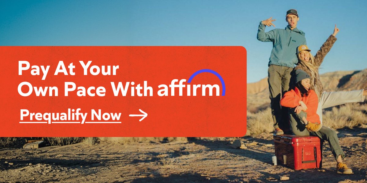 Pay at your own pace with affirm. Prequalify now.