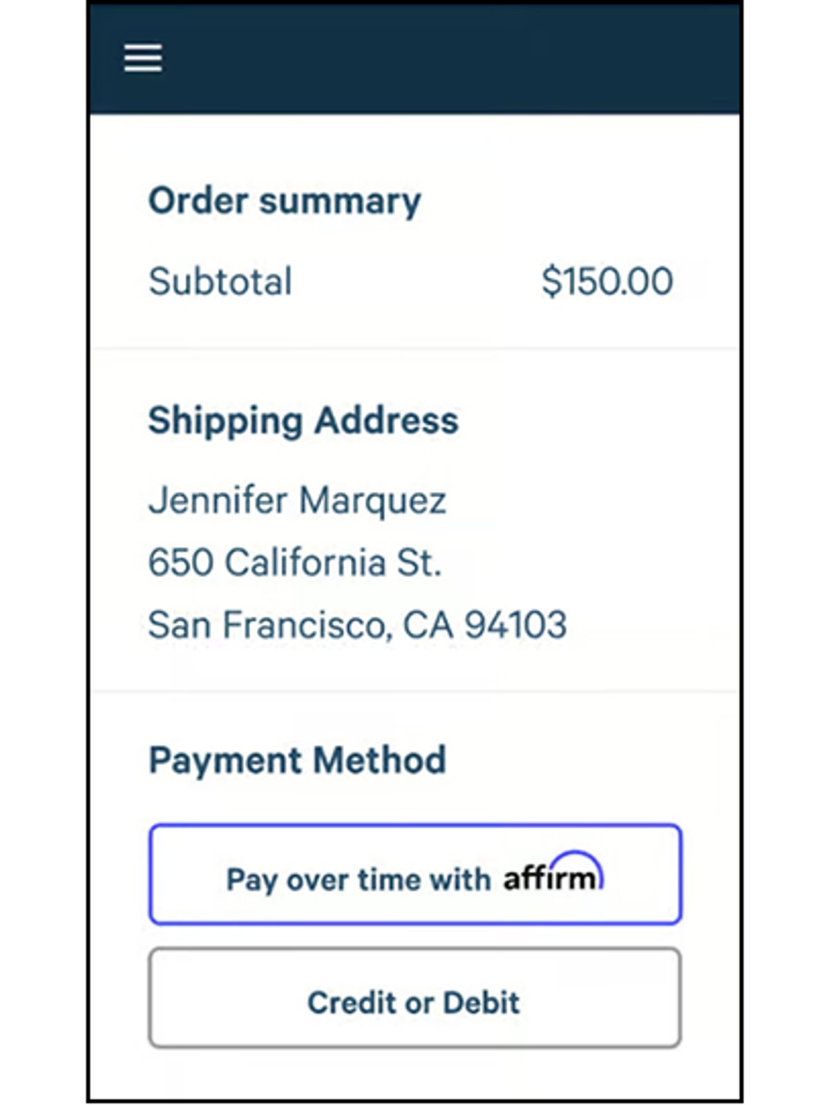 Fill Your Cart