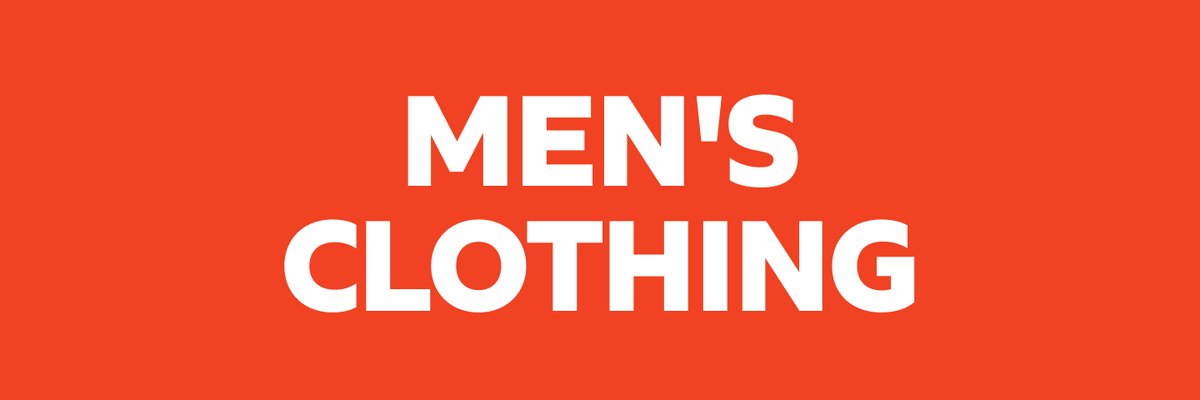 MEN'S CLOTHING