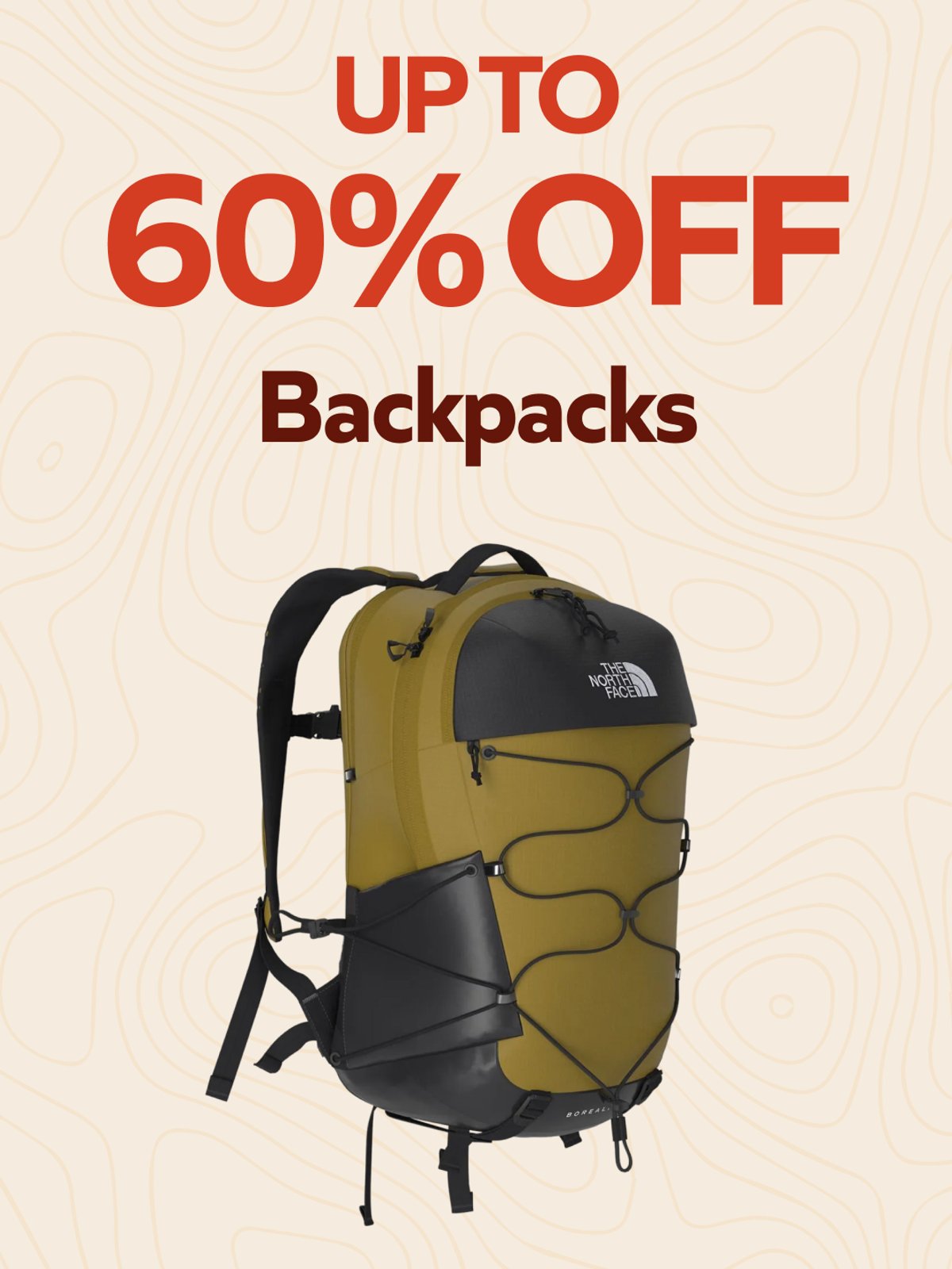 Up to 60% off Backpacks