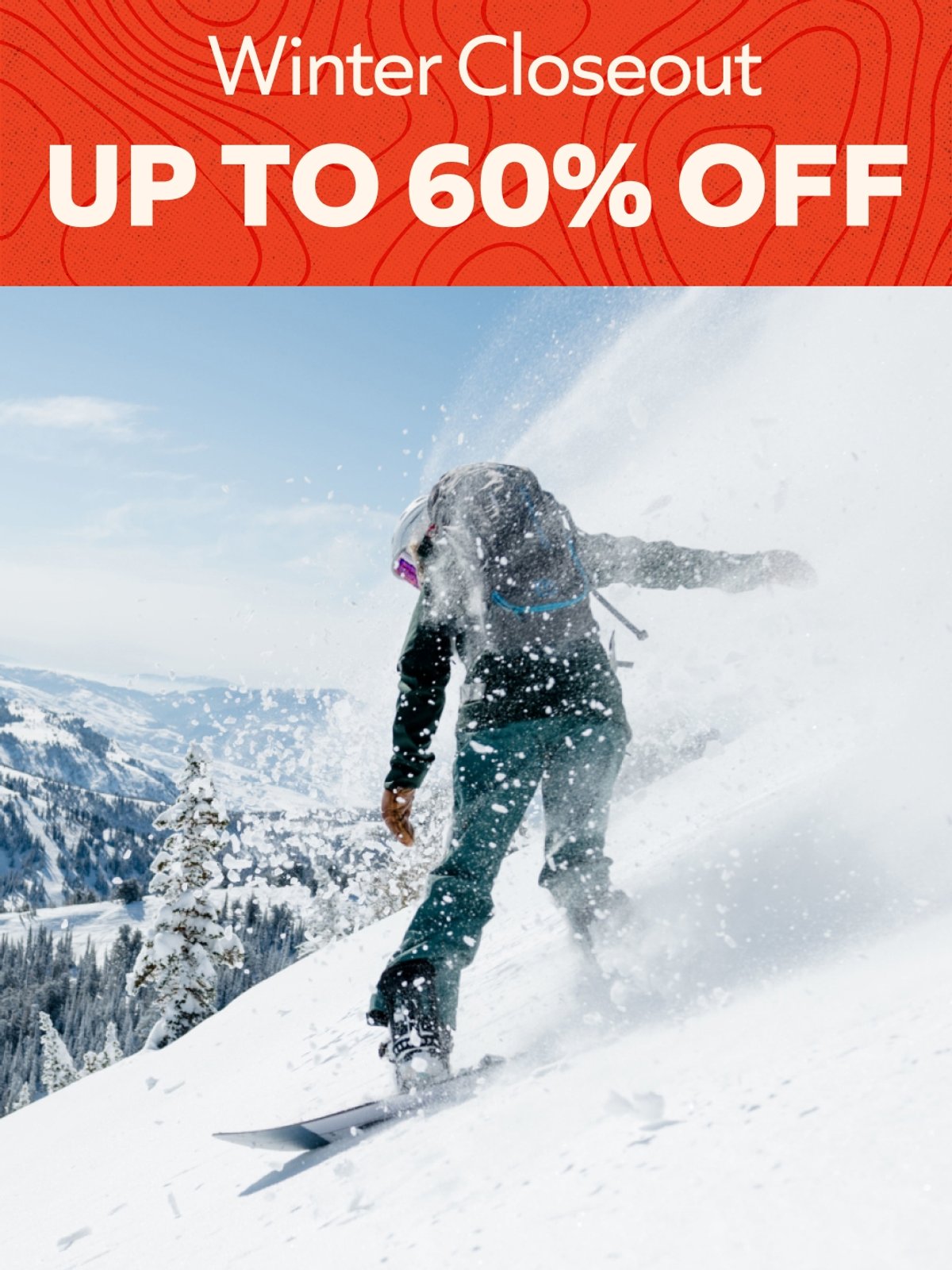 Shop winter closeout up to 60% off.