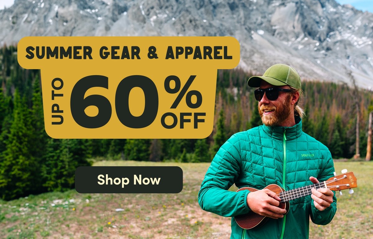 Shop summer gear & apparel up to 60% off