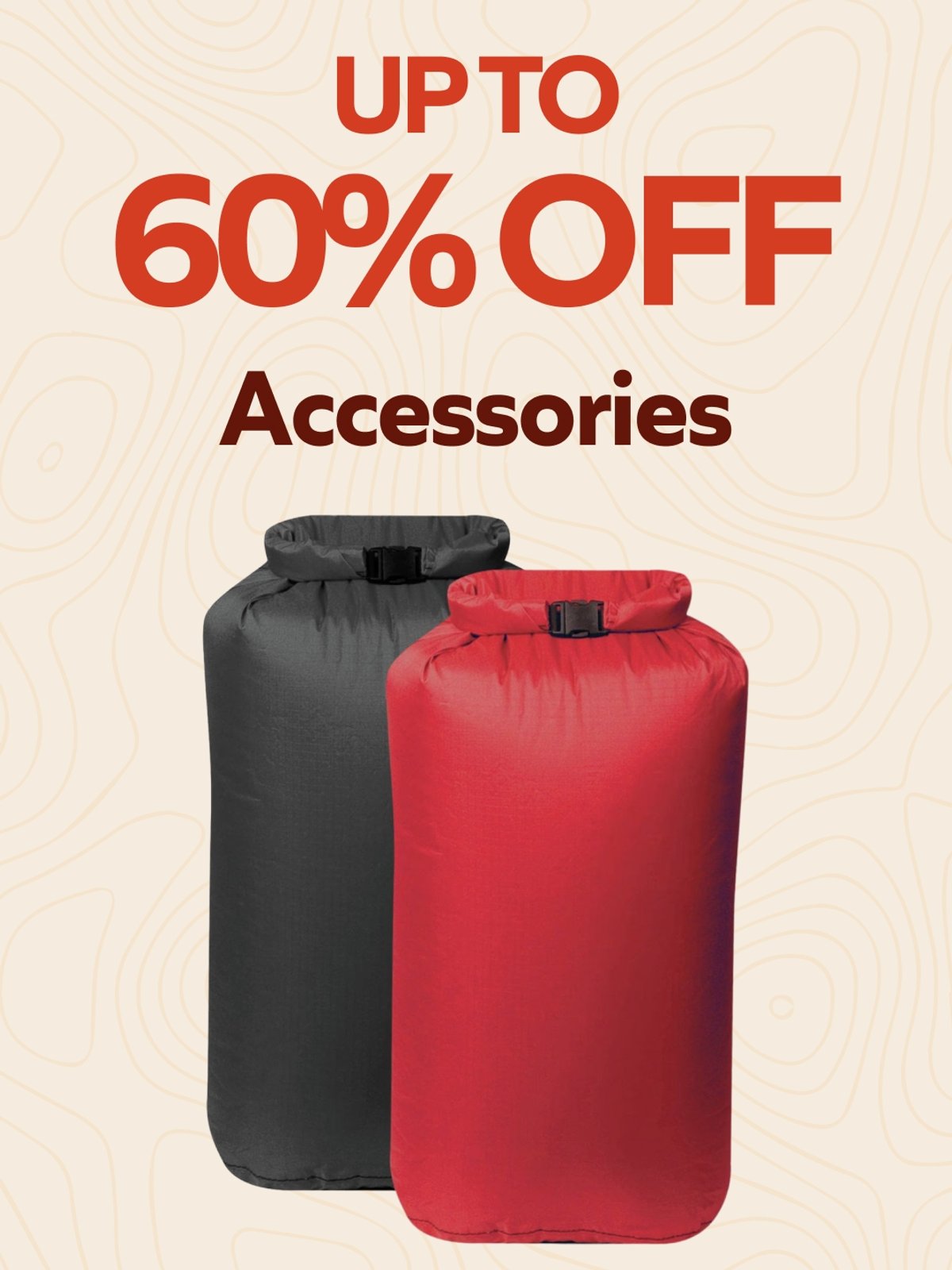 Accessories up to 60% off