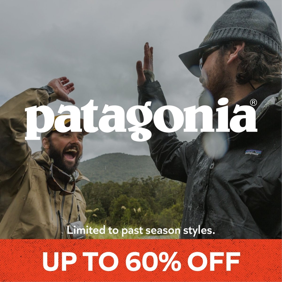 Patagonia up to 60% off