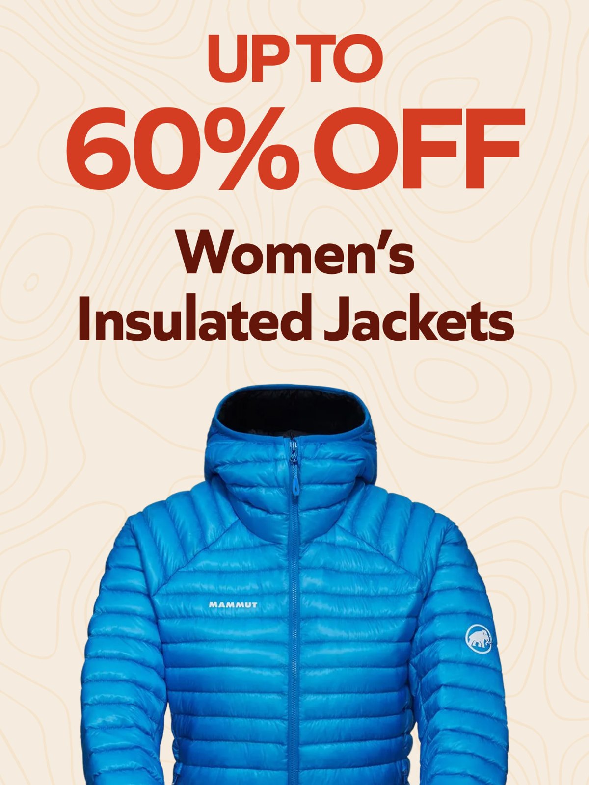 Up to 60% off Women’s Insulated Jackets