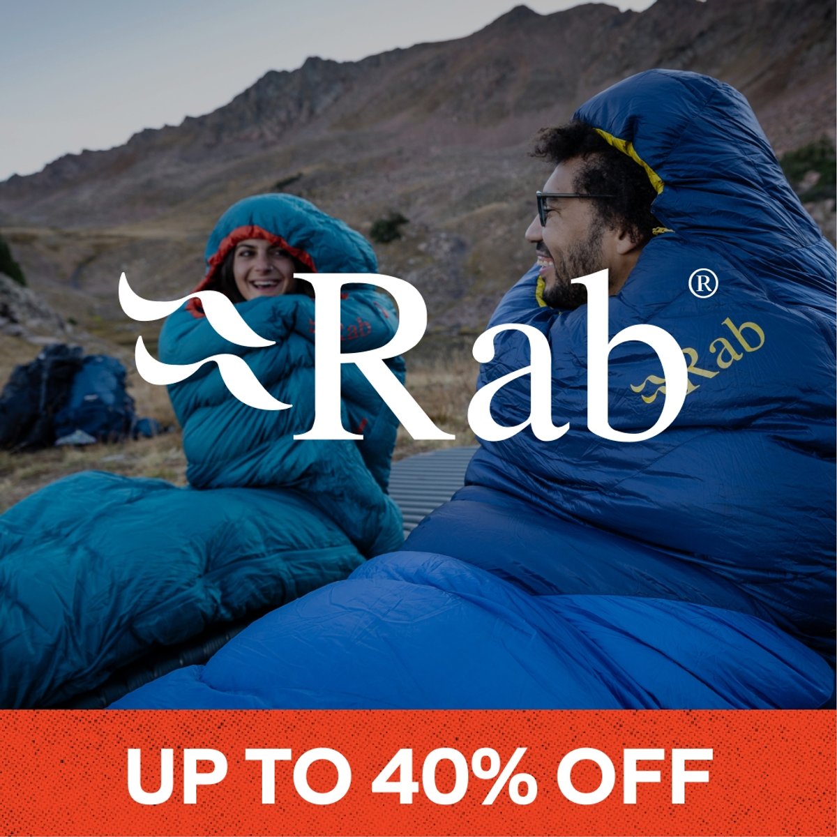 Up to 40% off Rab.